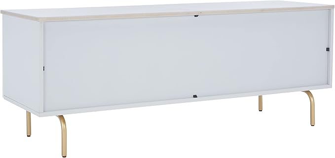 SAFAVIEH Genevieve TV Stand for up to 65" Flatscreen – Grey & White Washed - Image 7