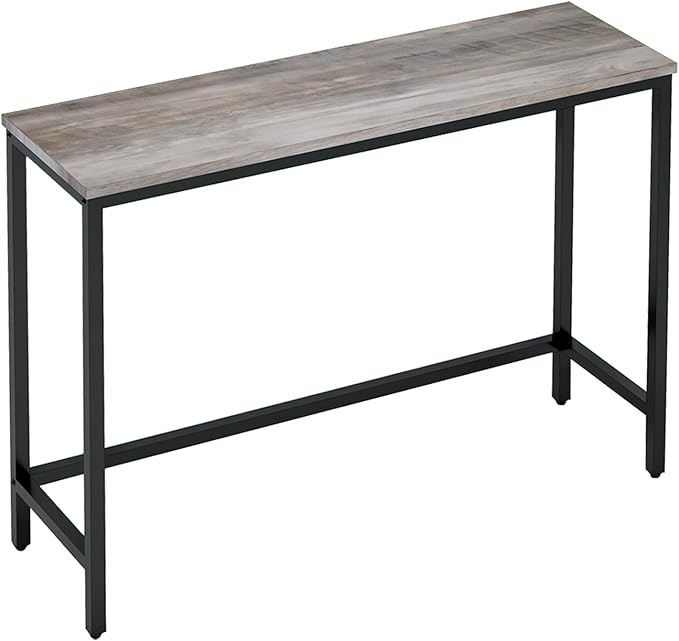 39.4” Console Table, Hallway Entrance Table Sofa Table Behind Couch, by Timberer