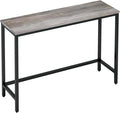39.4” Console Table, Hallway Entrance Table Sofa Table Behind Couch, by Timberer