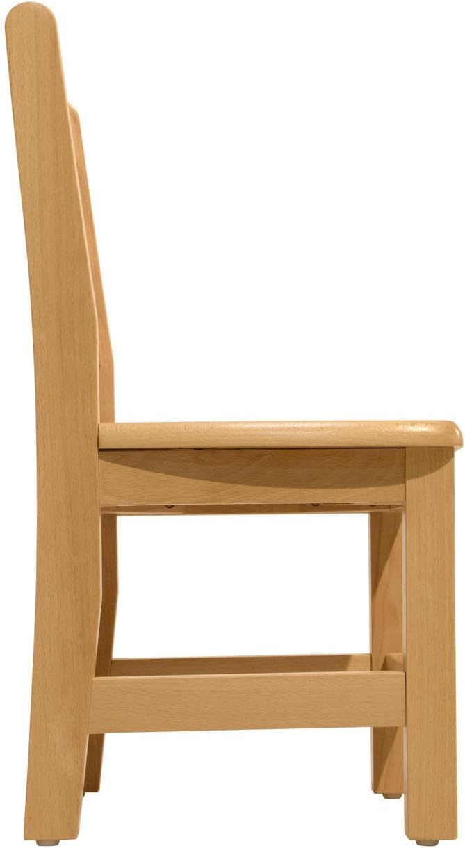 Kids Wooden Chair Set, Fully Assembled Youth Ladderback Wood Chairs - Image 8