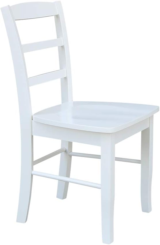 International Concepts Set of Two Madrid Ladderback Dining Chairs - Image 6