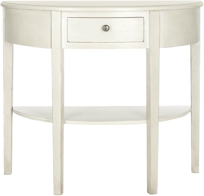 SAFAVIEH American Homes Collection Abram White Birch Console Table - Image 4