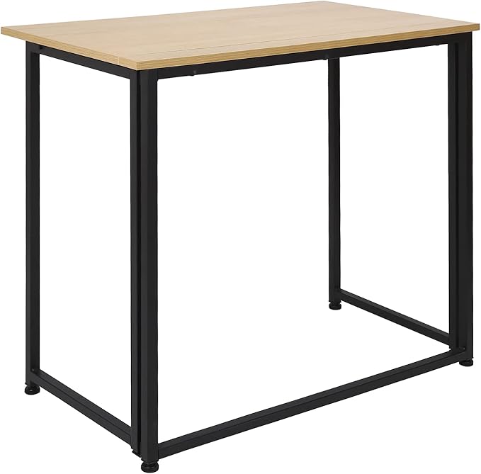Leopard Folding Computer Desk for Small Spaces, Space-Saving Home Office Desk - Image 6