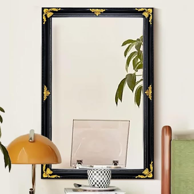 35" x 23" Large Antique Mirror, Dining Room by AutdotWallMirrors