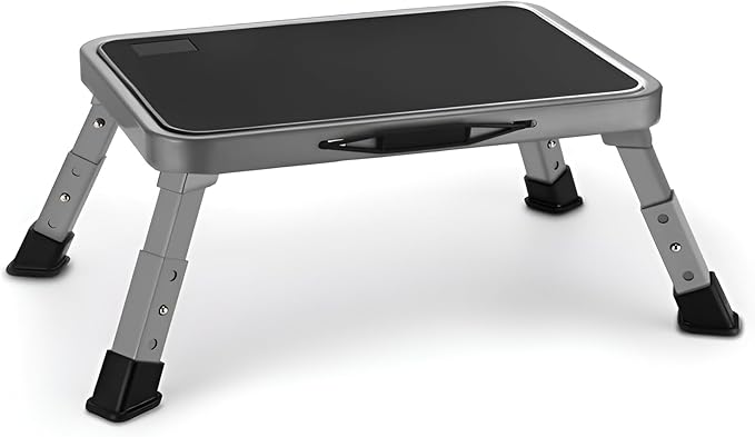 Foldable Step Stool, Adjustable Step Stool by Jocauto