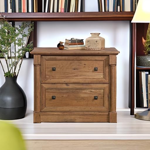 Sauder Palladia 2 Drawer File Cabinet, Lateral Filing Cabinets - Image 5