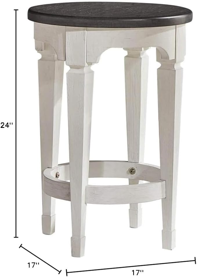 Liberty Furniture Industries Allyson Park Console Stool - Image 3