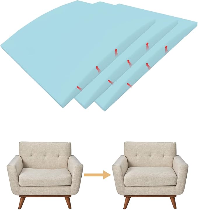 Couch Cushion Support, High Density Replacement Foam Insert by Unknown