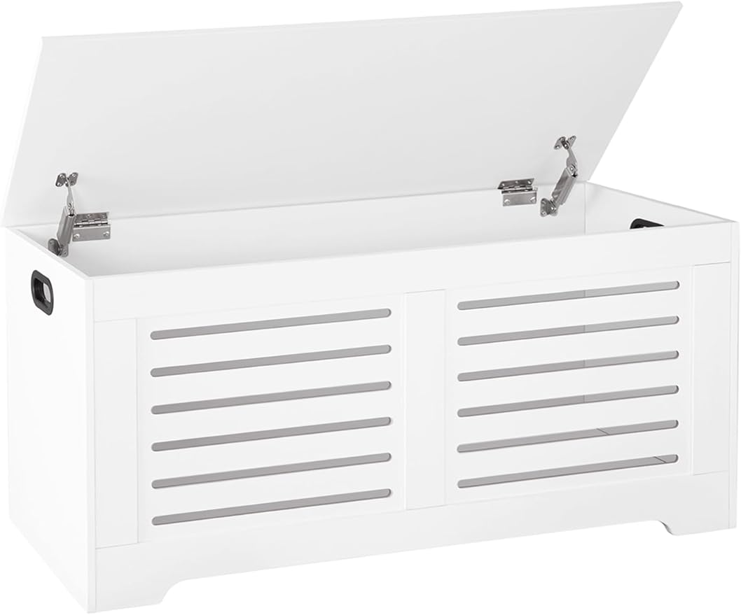 DINZI LVJ Storage Chest, 43.3” Wooden Toy Box by DINZILVJ