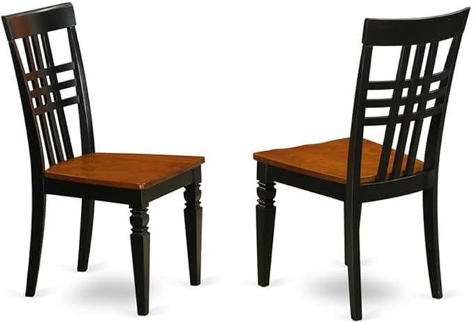 East West Furniture QULG7-BCH-W 7 Piece Dining Room Furniture Set Consist of a - Image 4