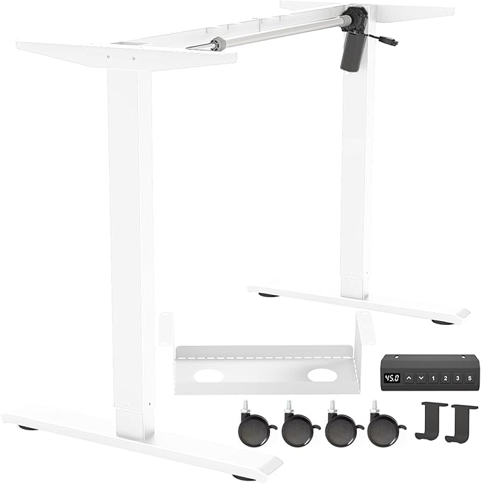 Standing Desk Frame, Electric Adjustable Legs by Unknown