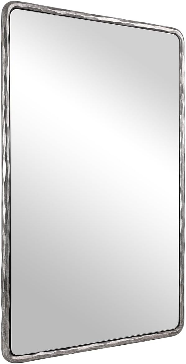 ANDY STAR Hand-Forged Silver Bathroom Mirrors by ANDYSTAR