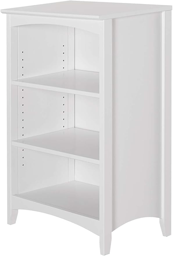 Shaker Style 3 Shelf Bookcase / Solid Wood / 36" High / Adjustable Shelving / - Image 4