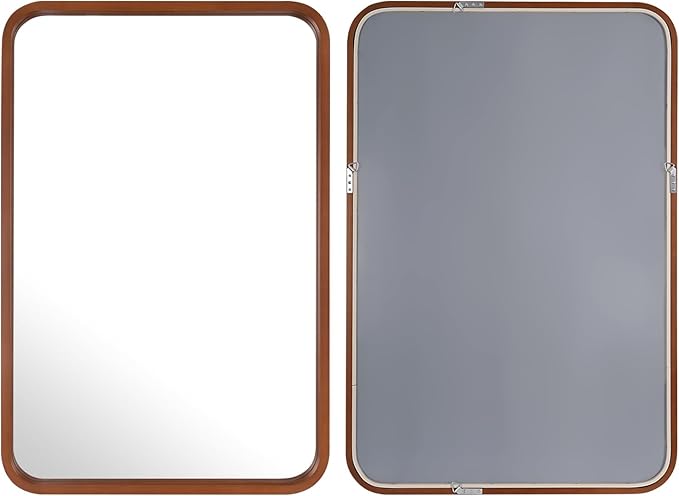 WallBeyond 24x36 Inch Wood Mirror - Image 6