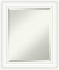 Amanti Art White Bathroom Mirror by AmantiArt