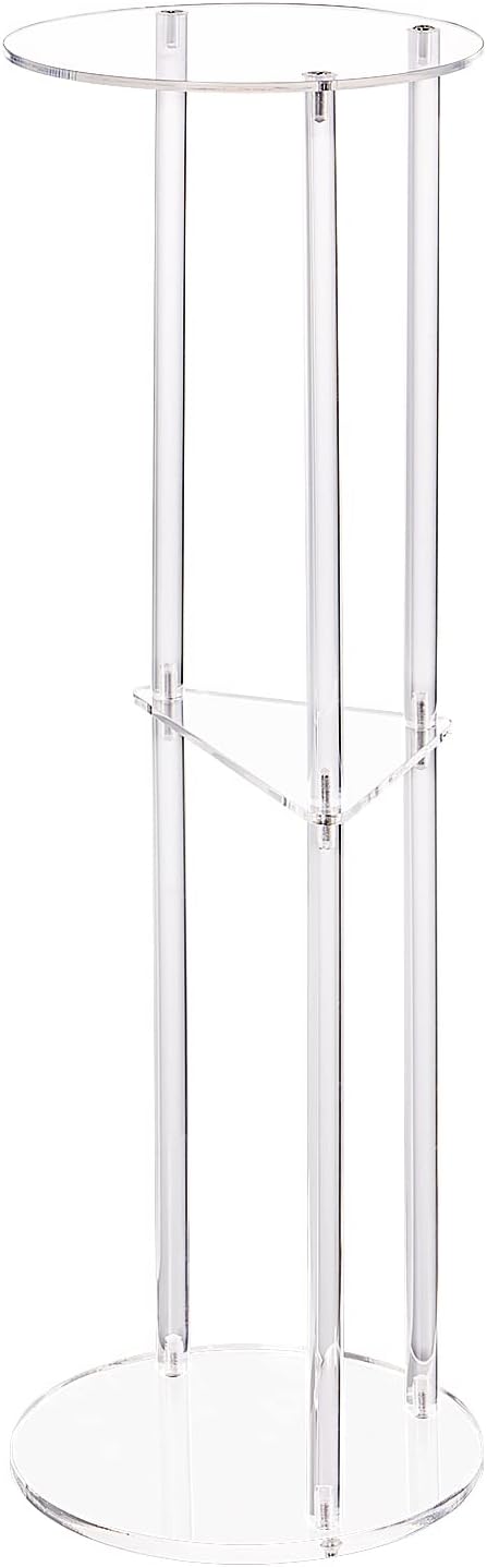 HMYHUM Clear Acrylic Drink Table by HMYHUM