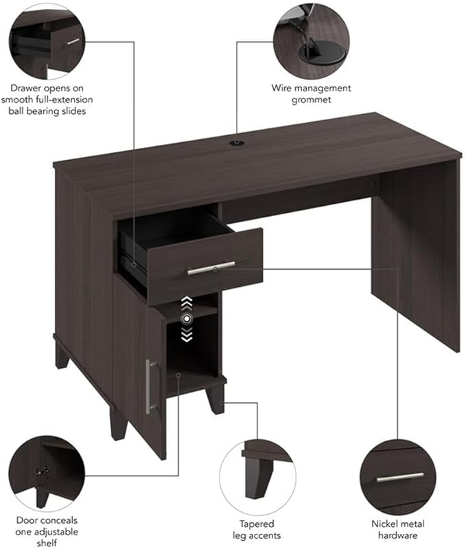 Bush Furniture Somerset 54W Office Desk - Image 5