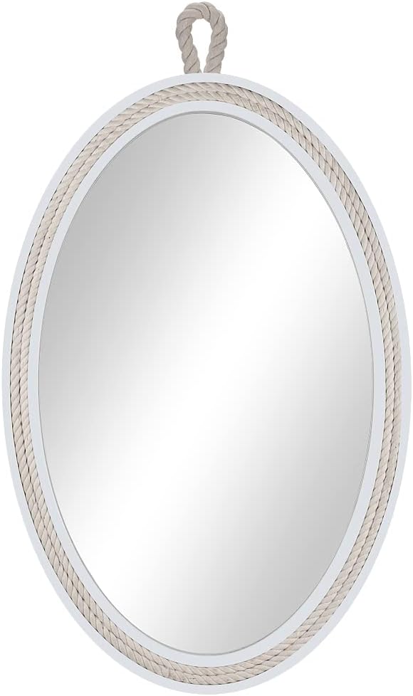 Farmhouse Wall Mirror Rope Mirror Decorative Mirror - Image 7