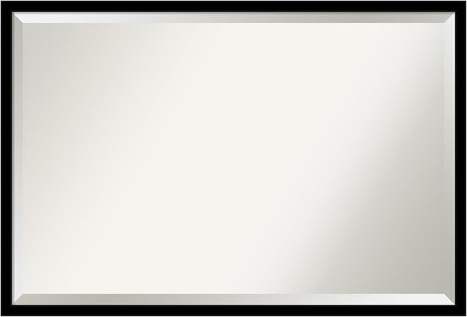 Amanti Art Black Bathroom Mirror by AmantiArt