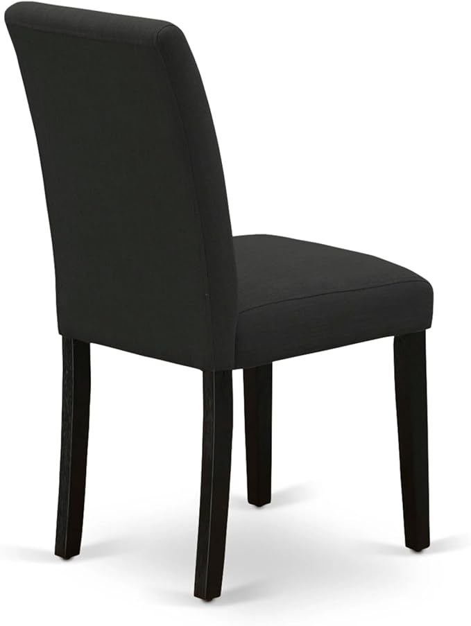 East West Furniture AMAB3-ABK-24 3 Piece Modern Dining Table Set Contains a - Image 9
