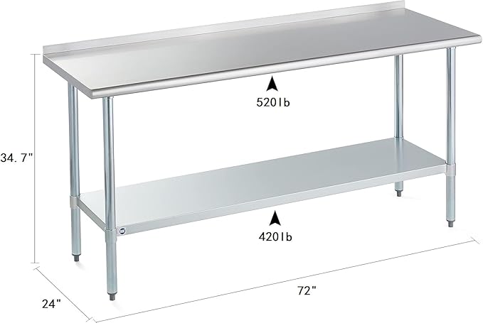 ROCKPOINT Stainless Steel Table - Image 3