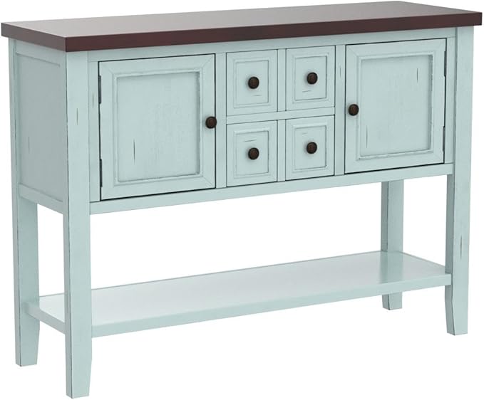 Merax Wood Farmhouse Buffet Sideboard Table - Image 5