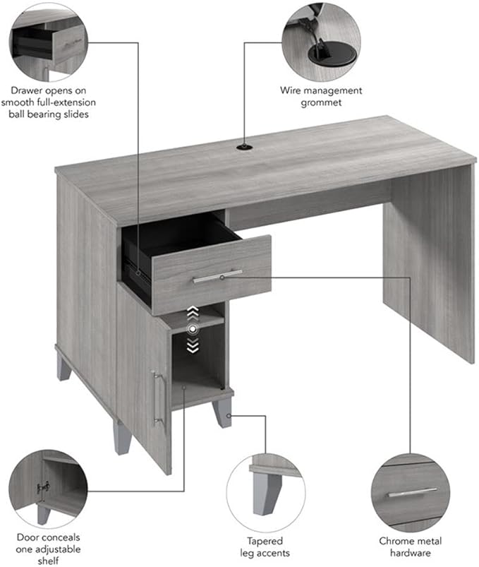 Bush Furniture Somerset 54W Office Desk - Image 5