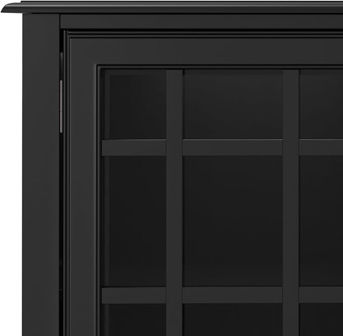 SIMPLIHOME Connaught Solid Wood 60 inch Wide Traditional Wide Storage Cabinet - Image 11