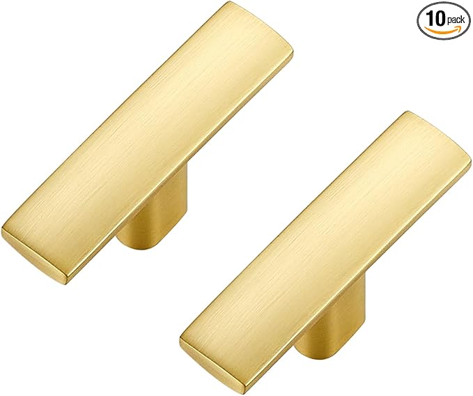 10 Pack Cabinet Handles Single Hole by Ravinte+Decor
