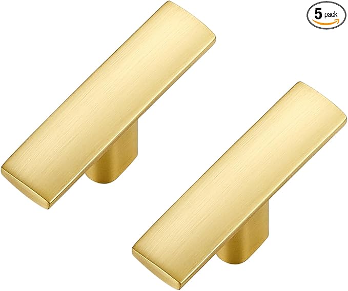 5 Pack Cabinet Handles Single Hole by Ravinte+Decor