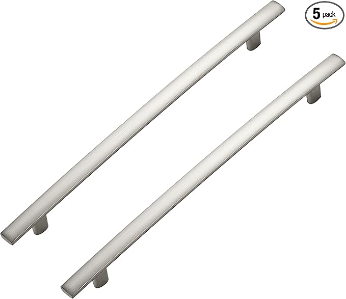 5 Pack Cabinet Handles 7.5" Hole Center by Ravinte+Decor