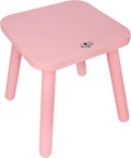 BEE&OAK Wooden Step Stools for Adults, Solid Rubber Wood Non-Slip Step Foot by Unknown