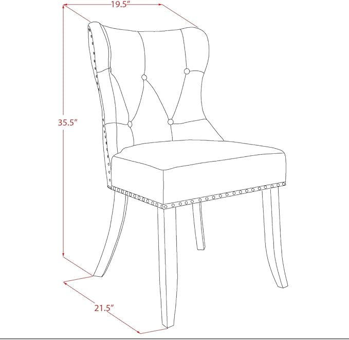 East West Furniture LGSI5-LWH-15 5 Piece Dinette Set Includes a Rectangle - Image 13
