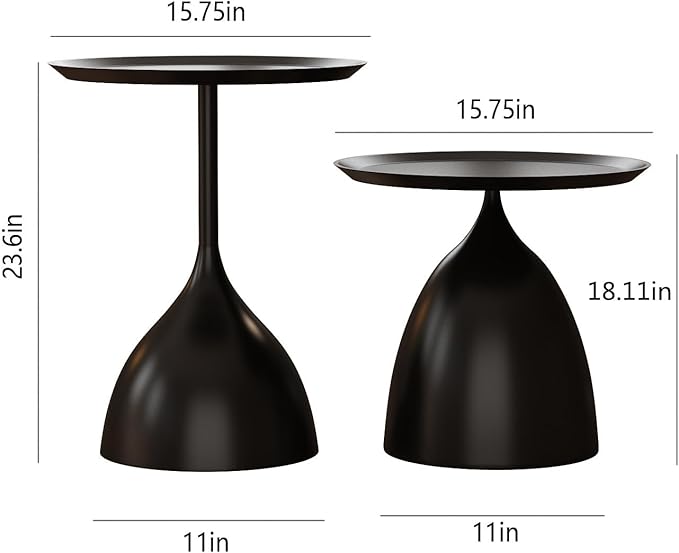 Nesting Tables, Modern End Tables - Image 2