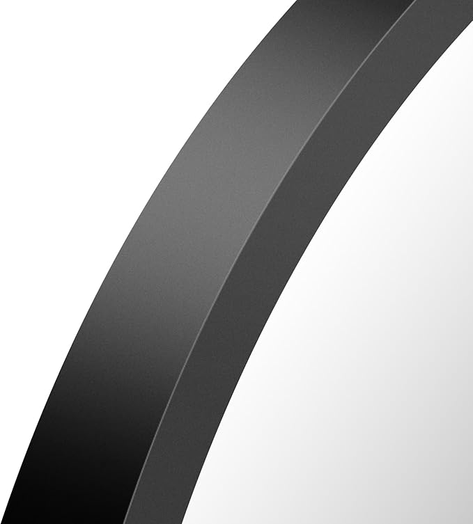 FORBATH Arched Mirror 30x48 Inch, Hanging or Leaning Against Wall - Image 8
