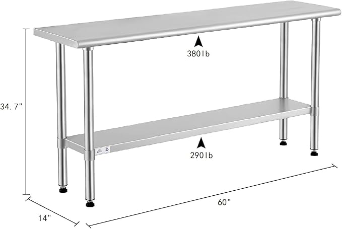 ROCKPOINT Stainless Steel Table - Image 2