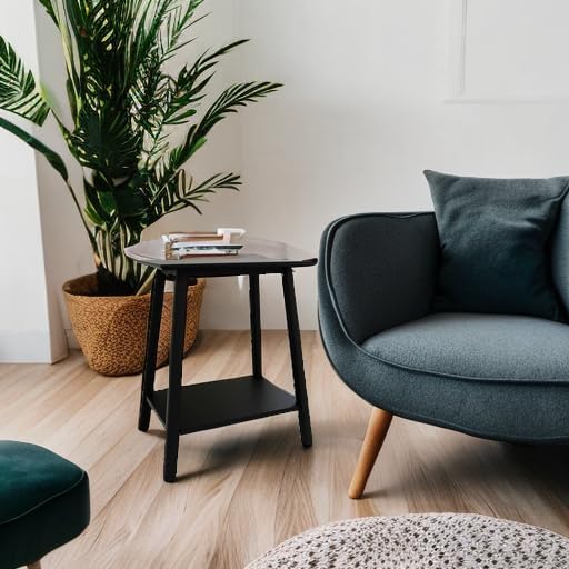 Plank+Beam Wooden Side Table - Image 6