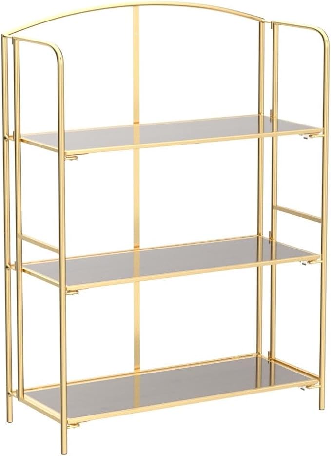 Crofy No Assembly Folding Bookshelf - Image 4