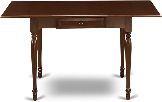East West Furniture MZDA5-MAH-C 5 Piece Kitchen Table Set - Image 7
