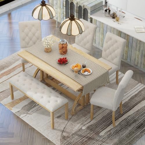 SogesHome 6-Piece Dining Table Set - Image 2