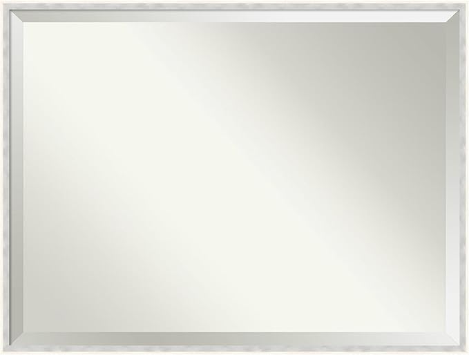 Amanti Art White Bathroom Mirror by AmantiArt