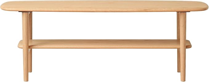 KEIKI 100% Solid Wood Coffee Table, Center Table, Modern Coffee Table - Image 10