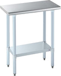 ROCKPOINT Stainless Steel Table by ROCKPOINT