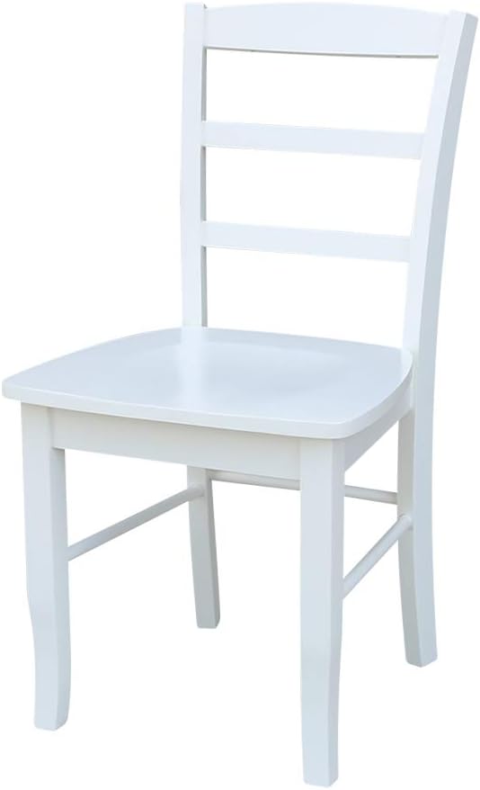 International Concepts Set of Two Madrid Ladderback Dining Chairs - Image 9