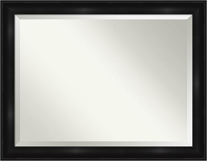 Amanti Art Black Bathroom Mirror by AmantiArt