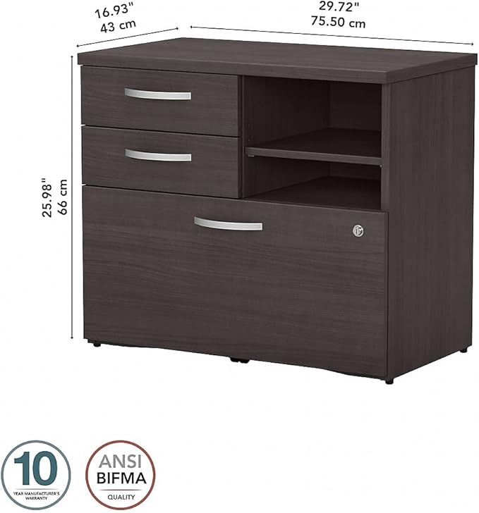 Bush Business Furniture Studio C Office Storage Cabinet - Image 3
