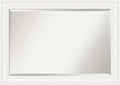 Amanti Art White Bathroom Mirror by AmantiArt
