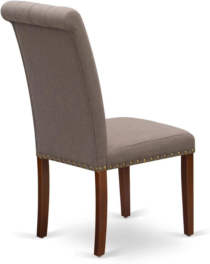East West Furniture BRP3T18 Bremond Parson Kitchen Chairs - Image 8