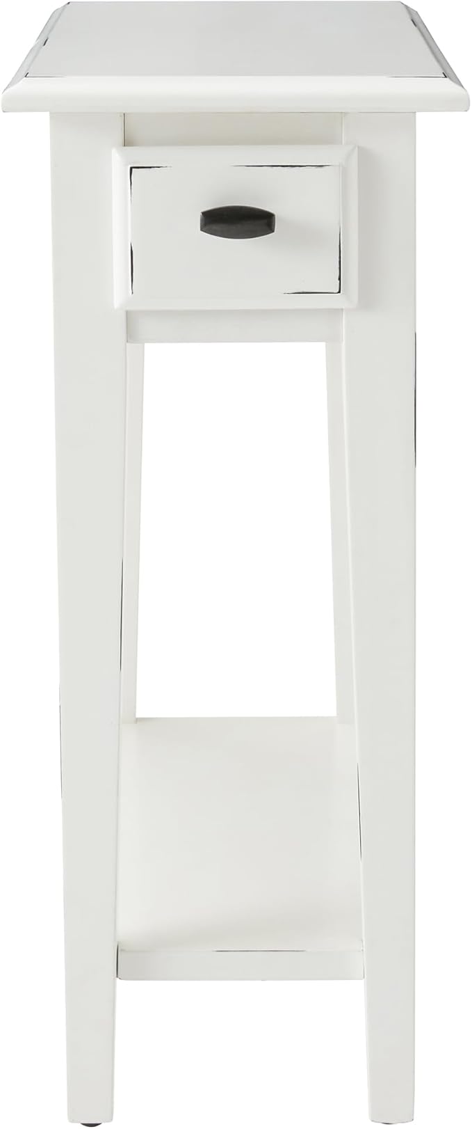 Haven Ridge Narrow End Table, Solid Wood Side Table - Image 4