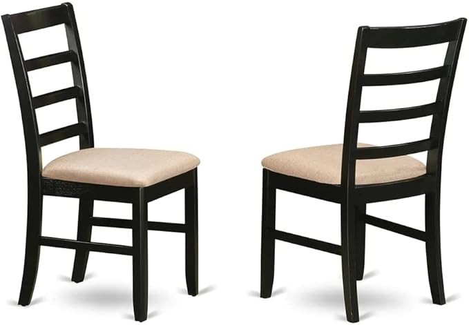 East West Furniture QUPF5-BCH-C 5 Piece Dining Room Table Set Includes a - Image 6